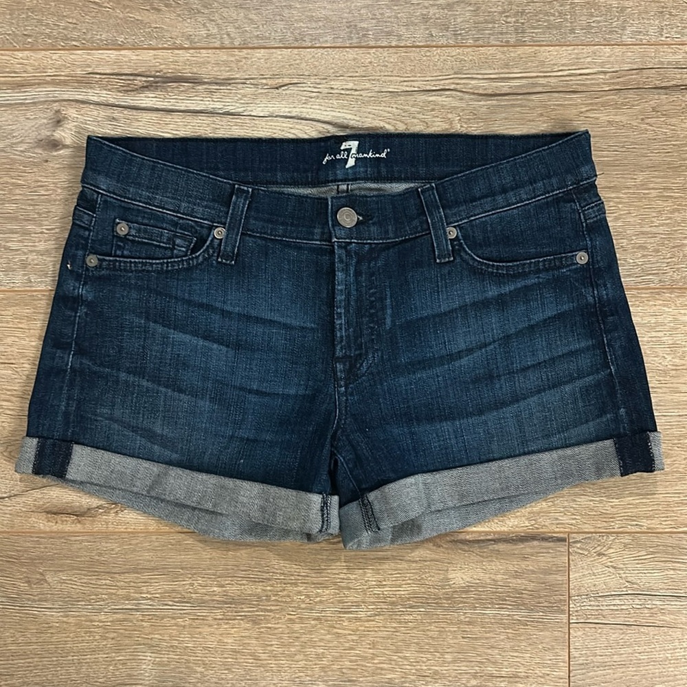 7 For All Mankind Denim Shorts